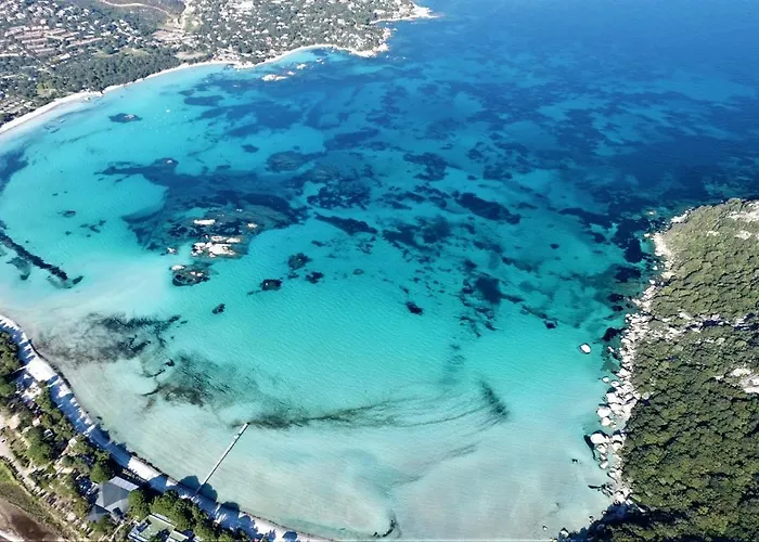 Villa Azura, Vue Panoramique Et Proche A Santa Giulia, Piscine Chauffee Porto-Vecchio (Corsica)